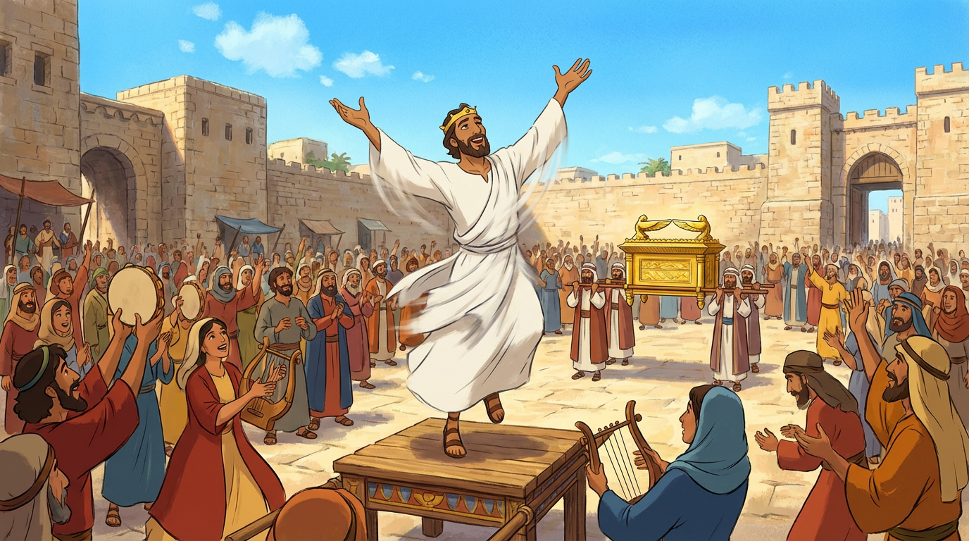 David crowned as king